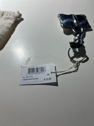 Llavero Vestopazzo Bolso Plata