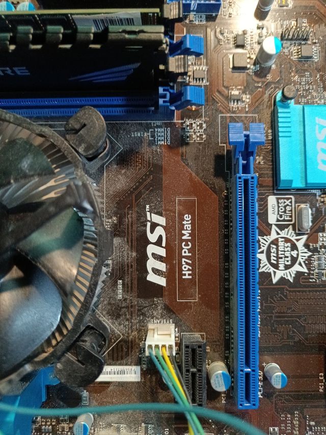 Placa Base MSI H97M + Intel i5-4590+ cooler