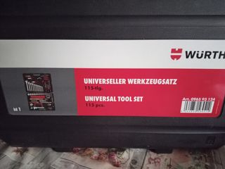 Set Wurth 115 pezzi con valigetta