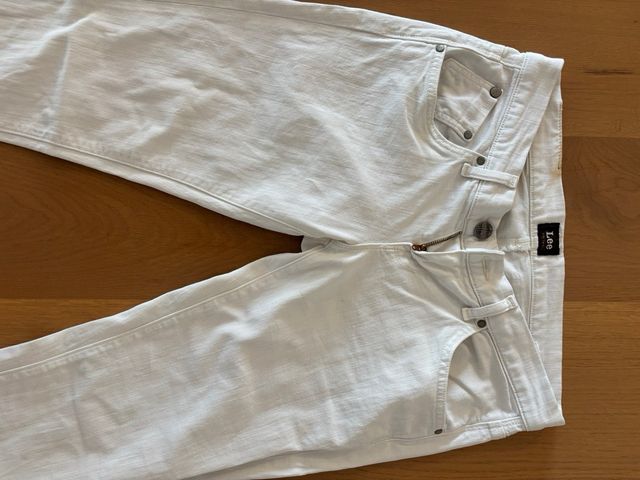 Jeans Lee LYNN NARROW W29 L33 Bianco