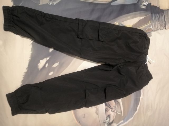 Pantaloni cargo neri
