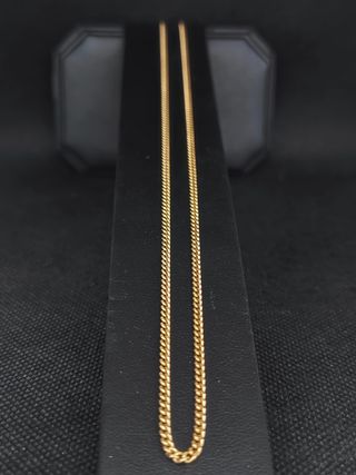 Cadena oro 18k barbada maciza. 051-02-00392