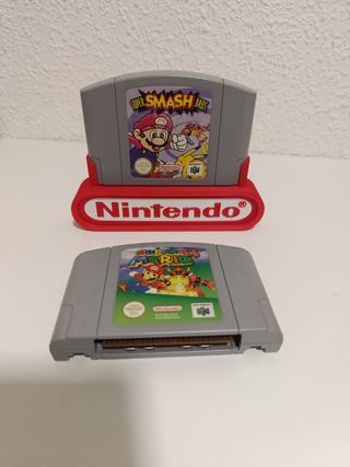 Juegos Nintendo 64: Super Mario 64 y Smash Bros