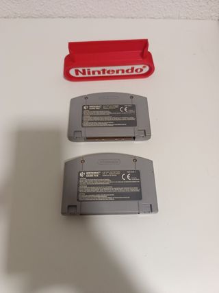 Juegos Nintendo 64: Super Mario 64 y Smash Bros