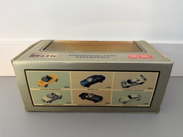 Maqueta Volkswagen Golf Cabrio Sun Star