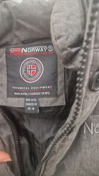 Chaqueta Geographical Norway Gris