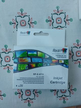 Cartuchos de tinta Real prim e-0711 compatibles Ep