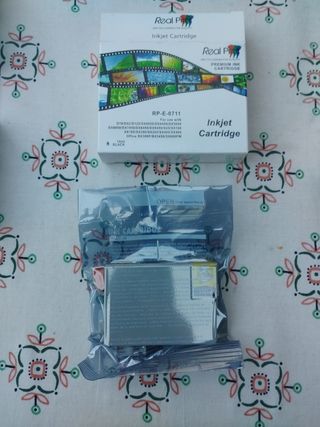 Cartuchos de tinta Real prim e-0711 compatibles Ep