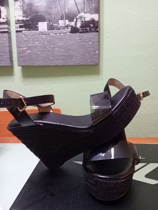 Sandalias de cuña verano Talla 36