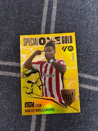 Cromo Nico Williams Special One Gold