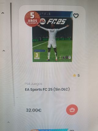 FC 25 PS4 EA Sports
