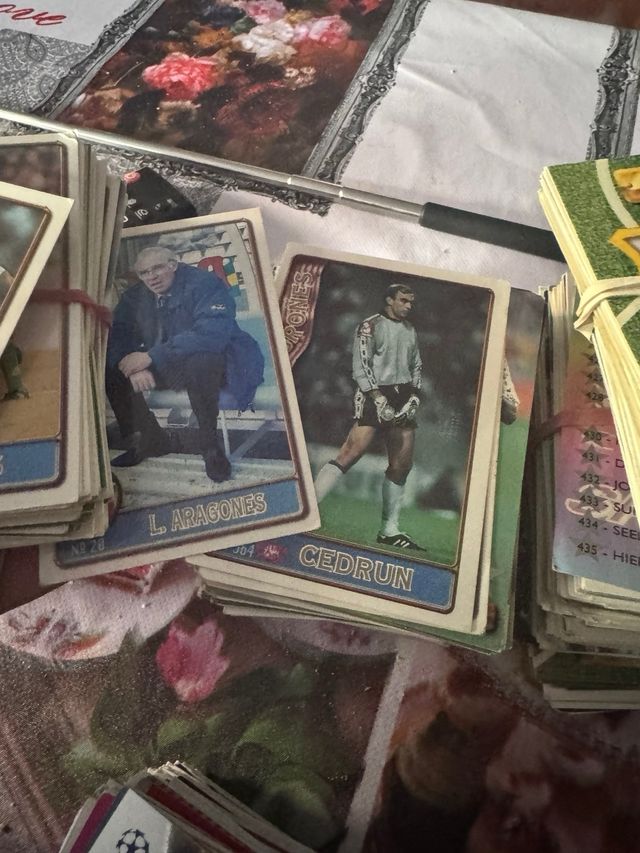 Lote cromos fútbol 95/96 - 500 aprox.