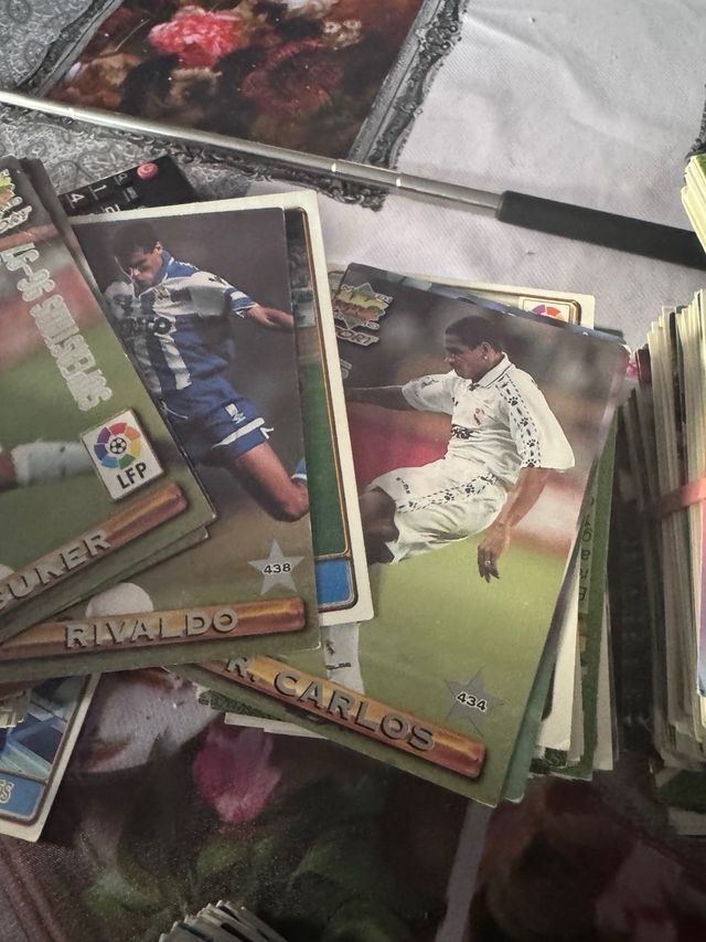 Lote cromos fútbol 95/96 - 500 aprox.