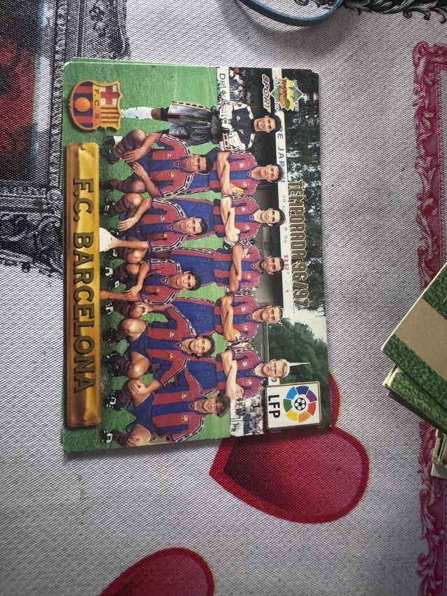 Lote cromos fútbol 95/96 - 500 aprox.