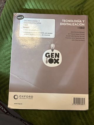 Tecnología y Digitalización I ESO. Libro del es...