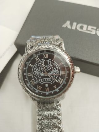 Reloj Aocasdiy Hombre Plateado