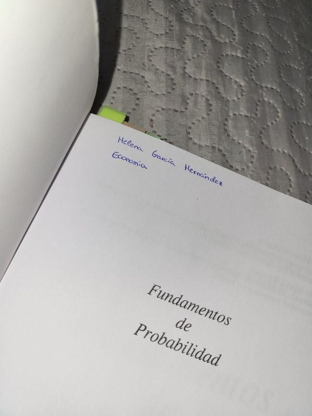 Fundamentos de probabilidad