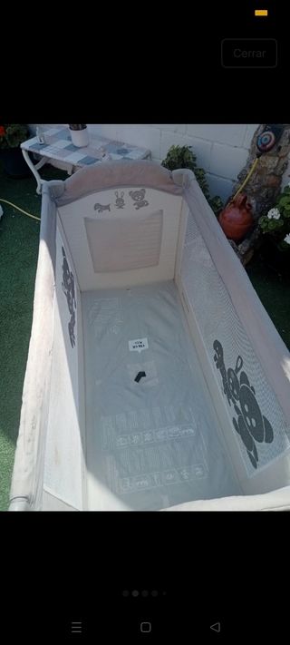 Cuna de viaje Plastimyr