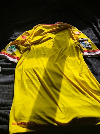 Camiseta Sporting Gijón Retro Kappa 15/16