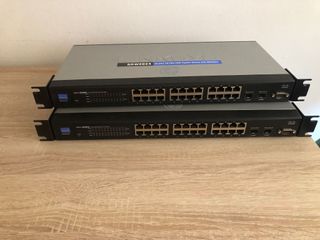 Switch Linksys SRW2024 24 Puertos Gigabit