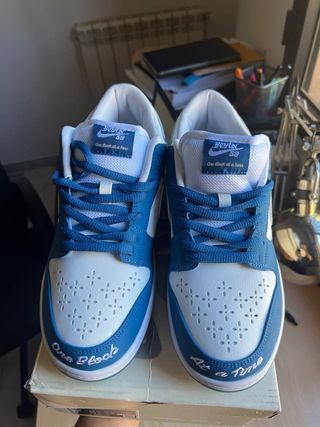 Nike SB Dunk Low Born and Raised Azul Blanco