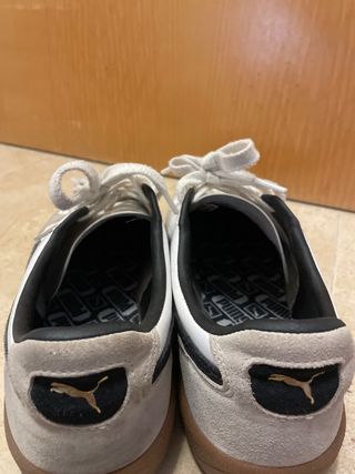 Deportivas Puma Palermo Blancas y Grises