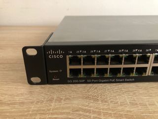Cisco SG200-50P 50 Puertos Gigabit PoE Smart Switc