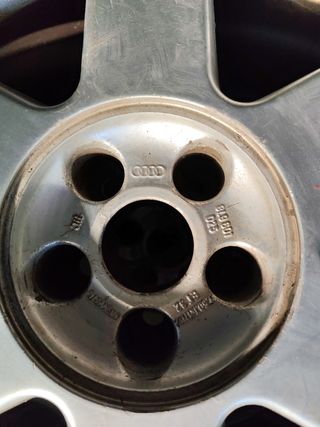 Llantas 17 Audi TT originales no son réplicas