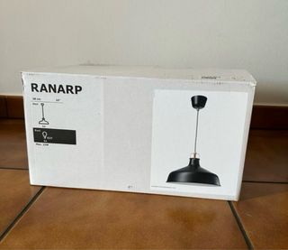 Lámpara colgante RANARP Ikea negra