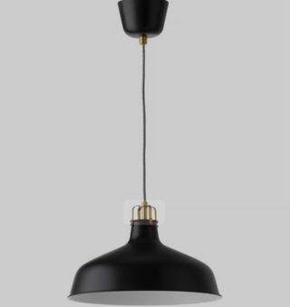 Lámpara colgante RANARP Ikea negra