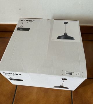 Lámpara colgante RANARP Ikea negra
