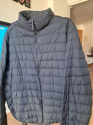 Plumífero Uniqlo Azul Marino Caballero