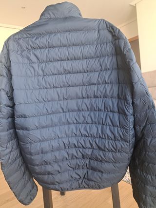 Plumífero Uniqlo Azul Marino Caballero