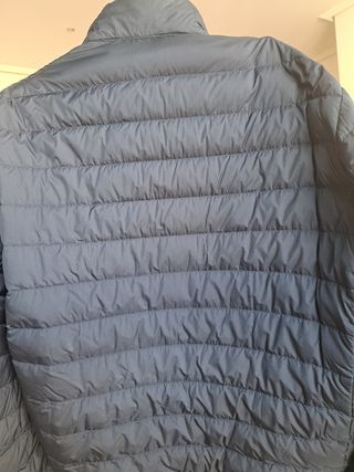 Plumífero Uniqlo Azul Marino Caballero