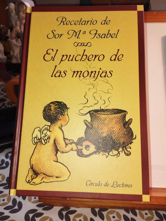 Lote 3 libros cocina Sor María Isabel