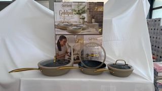 Set Padelle Bavaria Goldpot 7pz