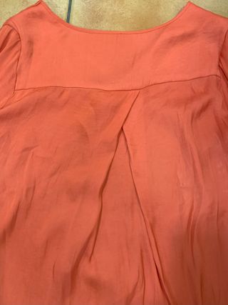 Blusa Coral Manga 3/4 Talla M