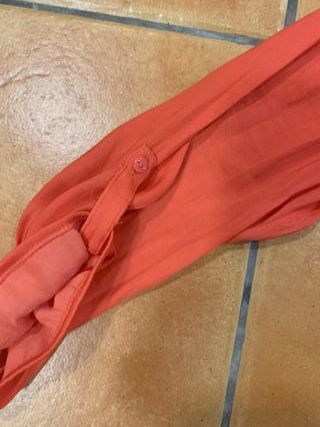 Blusa Coral Manga 3/4 Talla M