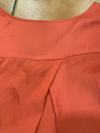 Blusa Coral Manga 3/4 Talla M