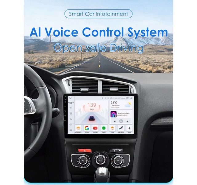 Pantalla Carplay Android Auto Peugeot