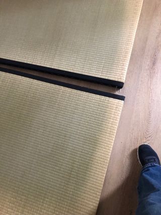 2 Tatamis Japoneses Fibra Arroz 90x200