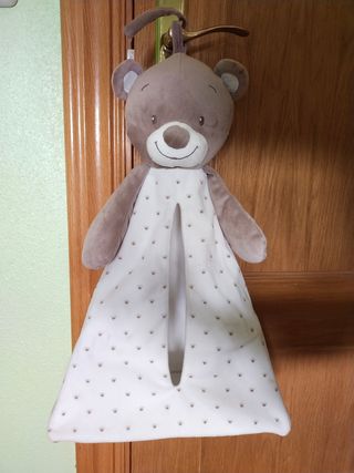 Pañalera de peluche de oso