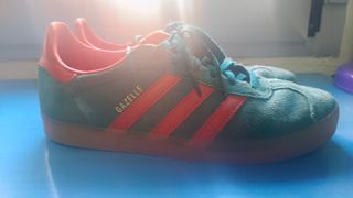 Adidas Gazelle Talla 38 Verde/Rojo