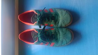 Adidas Gazelle Talla 38 Verde/Rojo