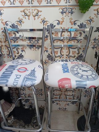 Taburetes de cocina con diseño Londres