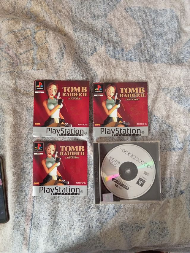 Tomb Raider II PS1 Platinum