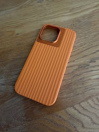 Funda Nudient Bold Case iPhone 14 Pro Max Naranja 