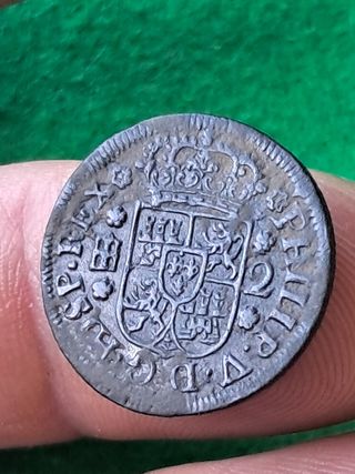 Felipe V 1746 2 Maravedís Segovia