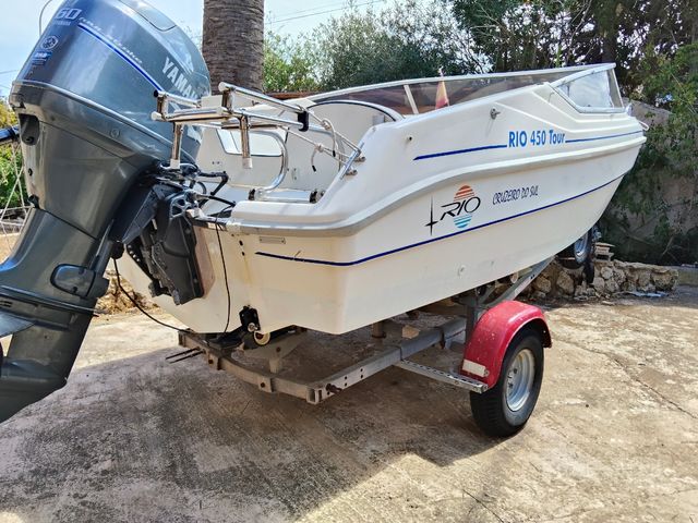 Barca Rio 450 Tour Yamaha 60HP