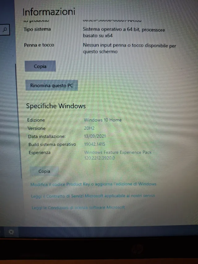 PC portatile HP 15-da0088nl